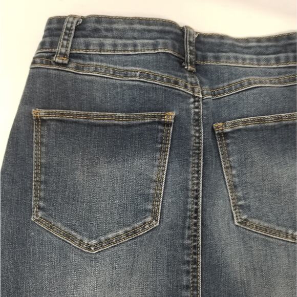 Rewash Denim Mini Skirt Jean Skirt Size S - Picture 8 of 11